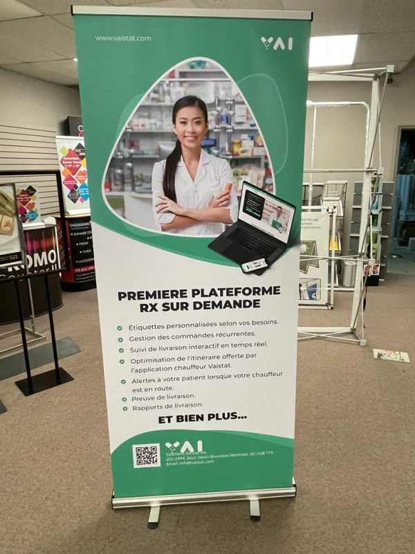 Retractable Banner Montreal, Ottawa eSmart Prints